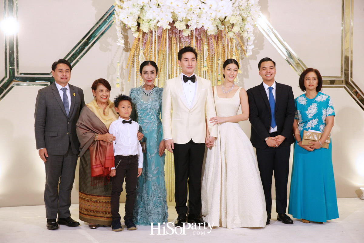 งานวิวาห์สุดชื่นมื่นระหว่าง ‘แพรดาว พานิชสมัย’ และ ‘แดน เหตระกูล’