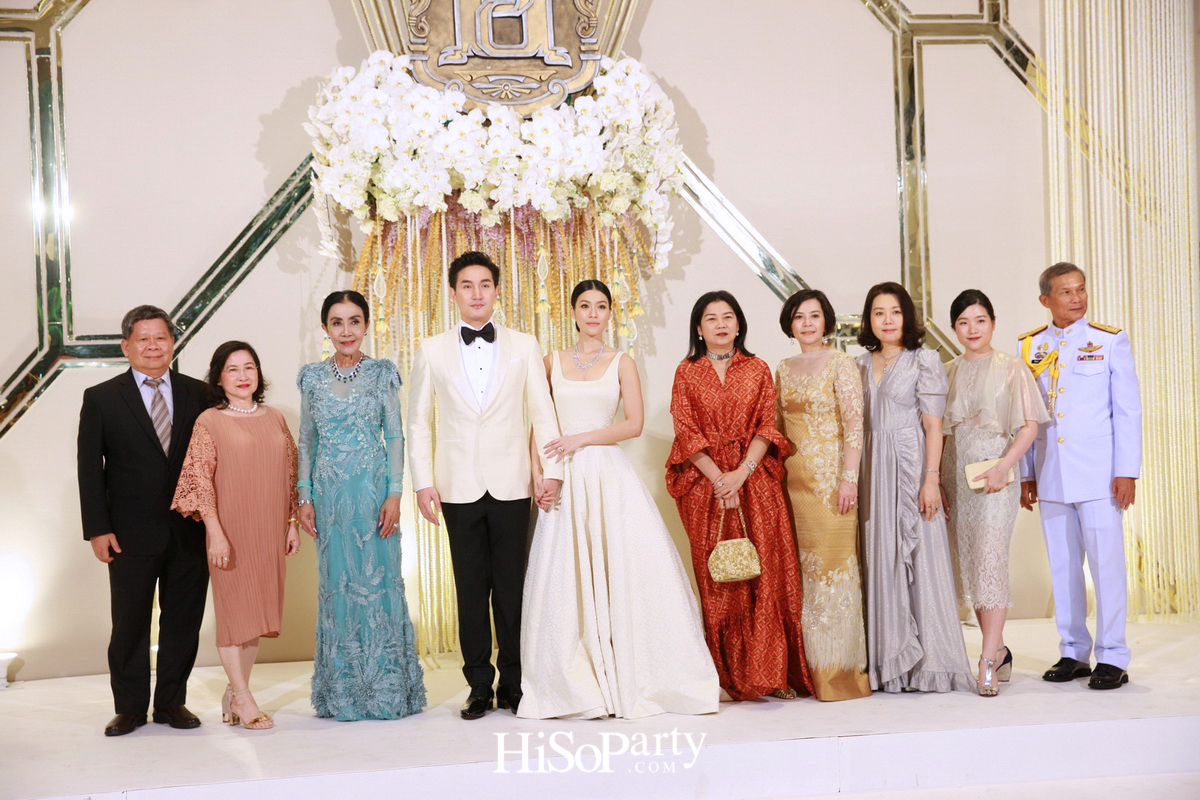 งานวิวาห์สุดชื่นมื่นระหว่าง ‘แพรดาว พานิชสมัย’ และ ‘แดน เหตระกูล’