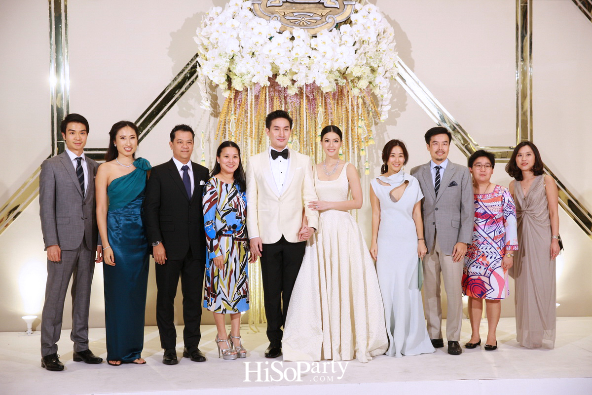 งานวิวาห์สุดชื่นมื่นระหว่าง ‘แพรดาว พานิชสมัย’ และ ‘แดน เหตระกูล’