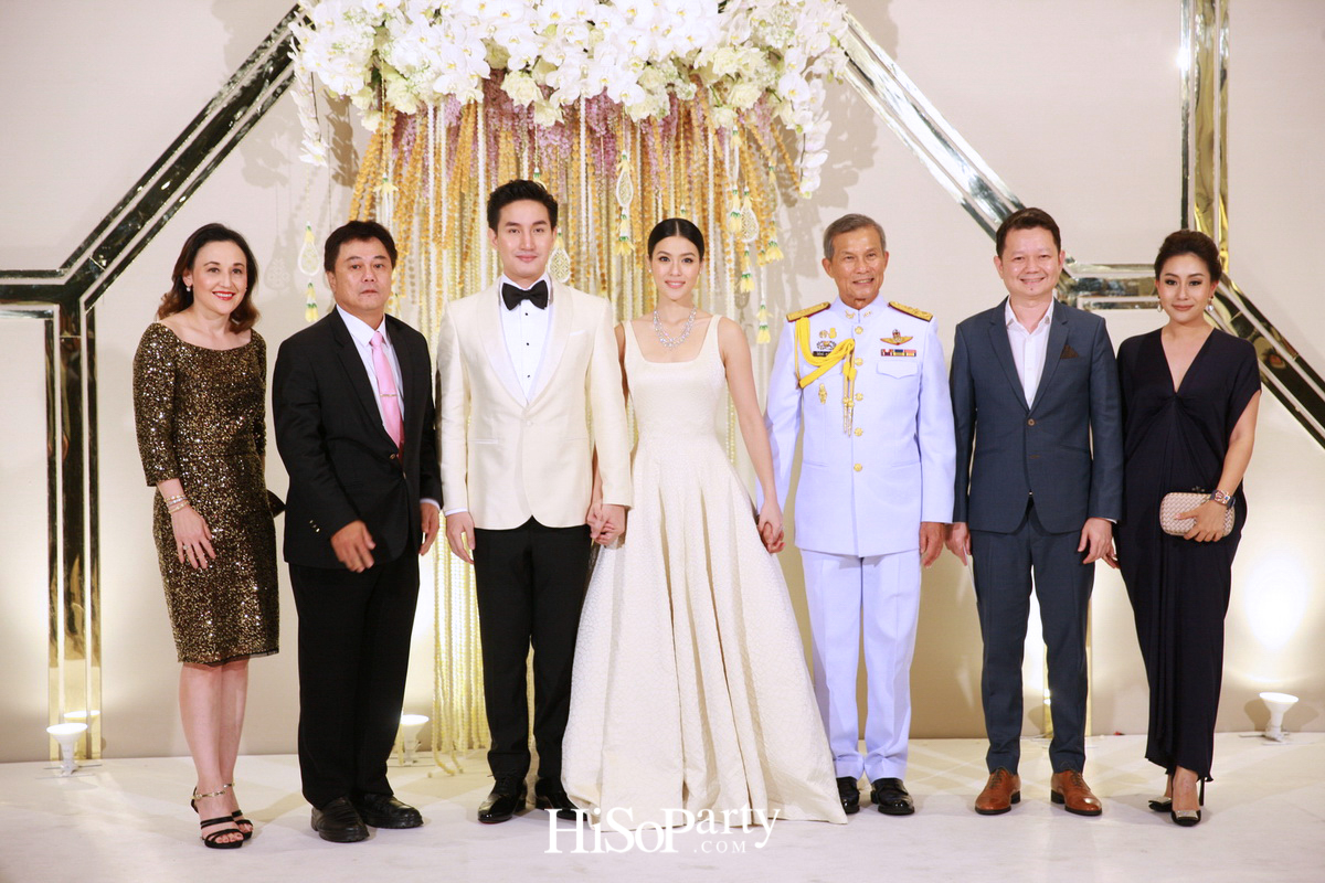 งานวิวาห์สุดชื่นมื่นระหว่าง ‘แพรดาว พานิชสมัย’ และ ‘แดน เหตระกูล’