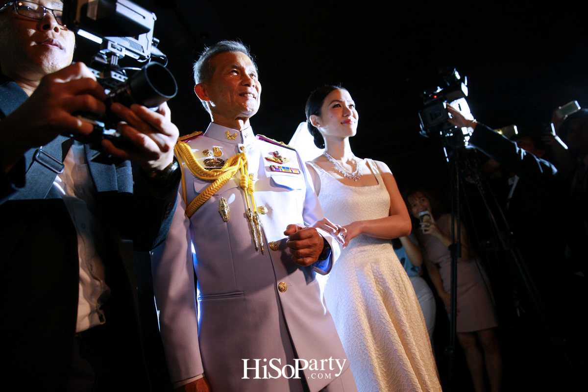 งานวิวาห์สุดชื่นมื่นระหว่าง ‘แพรดาว พานิชสมัย’ และ ‘แดน เหตระกูล’