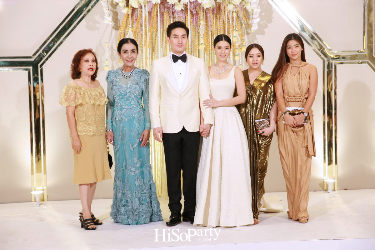 งานวิวาห์สุดชื่นมื่นระหว่าง ‘แพรดาว พานิชสมัย’ และ ‘แดน เหตระกูล’