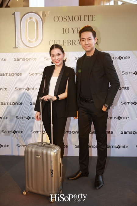 Samsonite ฉลองครบรอบ 10 ปี กระเป๋าเดินทางรุ่น Cosmolite