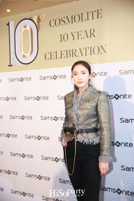 Samsonite ฉลองครบรอบ 10 ปี กระเป๋าเดินทางรุ่น Cosmolite