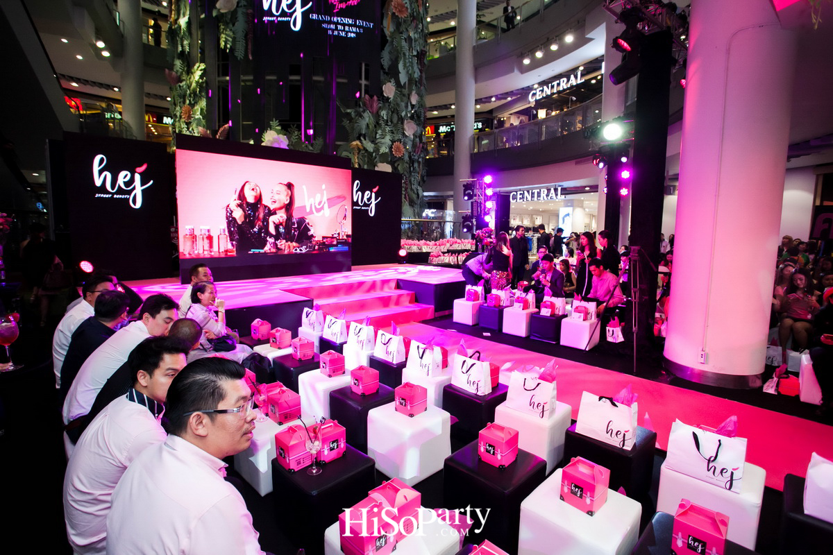 Hej! Street Beauty Shop  ศูนย์รวมเครื่องสำอางมัลติแบรนด์ใหม่ล่าสุด @ เซ็นทรัลพลาซา พระราม 3