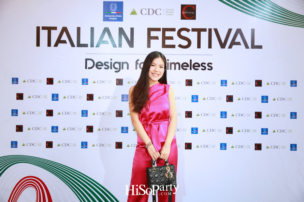 CDC ITALIAN FESTIVAL 2018 'Design for Timeless'