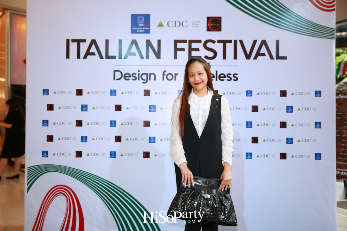 CDC ITALIAN FESTIVAL 2018 'Design for Timeless'