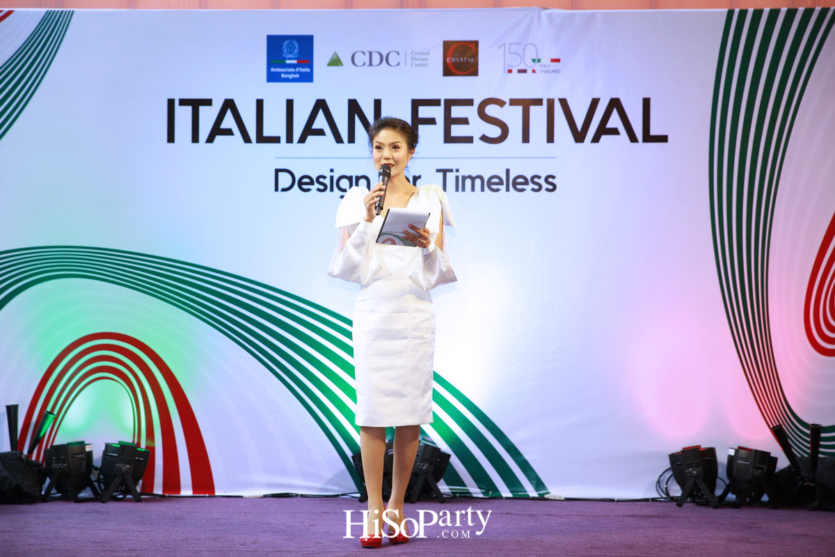 CDC ITALIAN FESTIVAL 2018 'Design for Timeless'