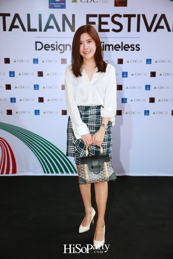 CDC ITALIAN FESTIVAL 2018 'Design for Timeless'