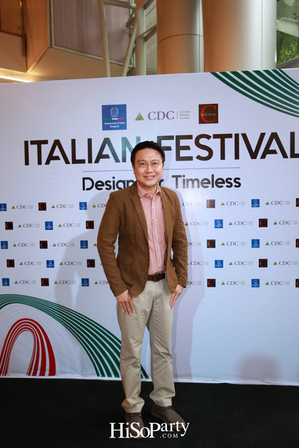 CDC ITALIAN FESTIVAL 2018 'Design for Timeless'