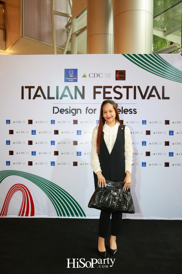 CDC ITALIAN FESTIVAL 2018 'Design for Timeless'
