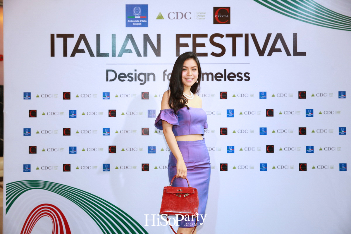 CDC ITALIAN FESTIVAL 2018 'Design for Timeless'