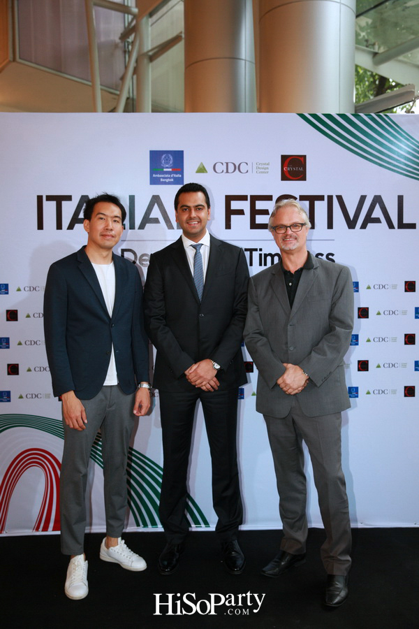 CDC ITALIAN FESTIVAL 2018 'Design for Timeless'