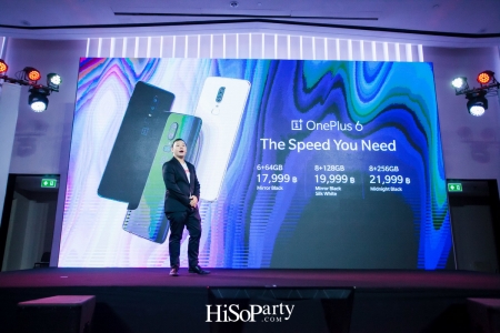 OnePlus 6 ‘The Speed You Need’