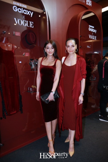 Samsung X Vogue Present Burgundy Red Lounge in Partnership with Absolute Siam