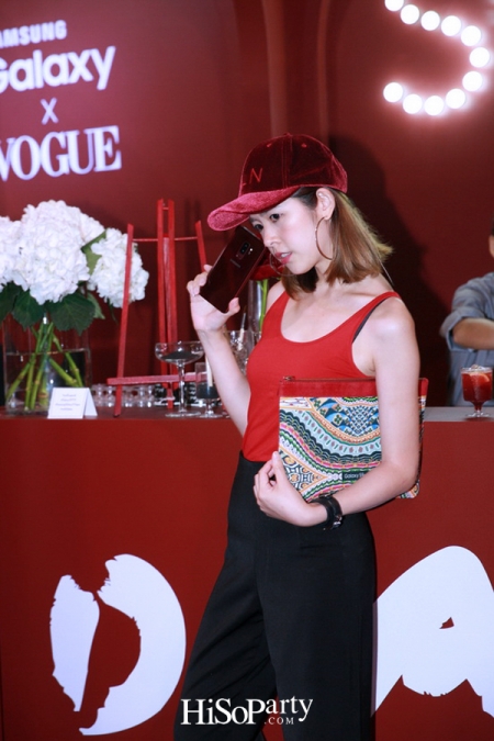 Samsung X Vogue Present Burgundy Red Lounge in Partnership with Absolute Siam