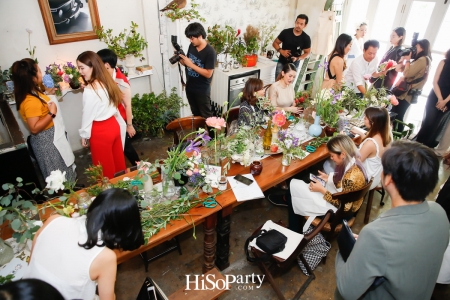 Vickteerut Pre-Fall 2018 Flower Arrangement  Presented by BMW Thailand