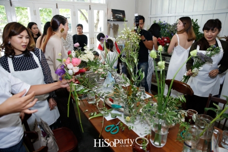 Vickteerut Pre-Fall 2018 Flower Arrangement  Presented by BMW Thailand
