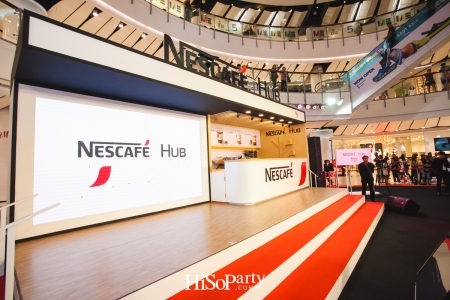 NESCAFÉ HUB @ BTS Chidlom ร้านกาแฟสดแห่งแรกของเนสกาแฟในประเทศไทย