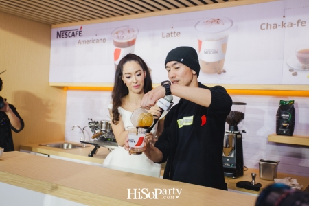 NESCAFÉ HUB @ BTS Chidlom ร้านกาแฟสดแห่งแรกของเนสกาแฟในประเทศไทย