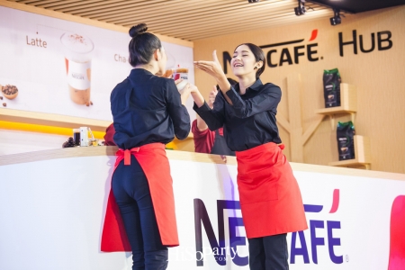 NESCAFÉ HUB @ BTS Chidlom ร้านกาแฟสดแห่งแรกของเนสกาแฟในประเทศไทย