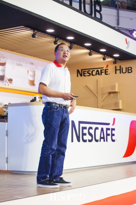 NESCAFÉ HUB @ BTS Chidlom ร้านกาแฟสดแห่งแรกของเนสกาแฟในประเทศไทย