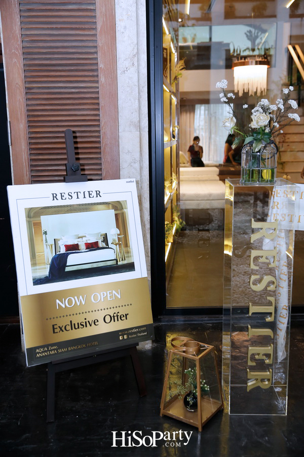 เรสเทียร์ แบรนด์เครื่องนอนระดับโลก รังสรรค์เอ็กซ์พีเรียนซ์สโตร์ ณ โรงแรมอนันตรา สยาม กรุงเทพฯ