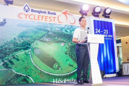 งานแถลงข่าวกิจกรรม Bangkok Bank CycleFest 2018