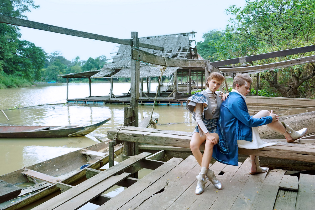 Color ID Labeling นิทรรศการผ้าไทยทอมือย้อมสีธรรมชาติอันแสนวิจิตรบรรจง ที่ถูกสร้างสรรค์ขึ้นในงานเปิดตัว ‘Color ID Labeling’