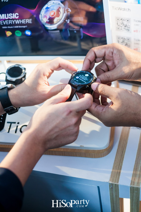 งานเปิดตัว ‘TicWatch Pro’  สมาร์ทวอชระบบ Wear OS รุ่นใหม่ล่าสุด โดย Google