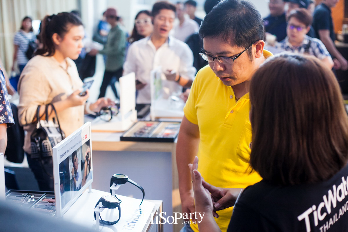 งานเปิดตัว ‘TicWatch Pro’  สมาร์ทวอชระบบ Wear OS รุ่นใหม่ล่าสุด โดย Google