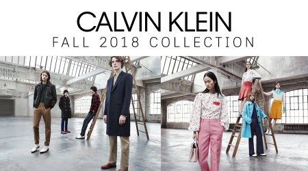 CK CALVIN KLEIN FALL 2018 COLLECTION 