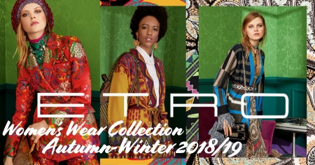 ฤดูหนาวนี้ชวนสาวๆ สนุกกับการแต่งตัวไปกับ  ‘ETRO’ Women’s Wear Collection Autumn-Winter 2018/19