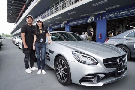 Mercedes-AMG Driving Experience กิจกรรมขับขี่ปลอดภัย โดย เบนซ์ ทีซีซี