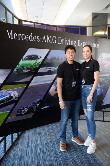 Mercedes-AMG Driving Experience กิจกรรมขับขี่ปลอดภัย โดย เบนซ์ ทีซีซี