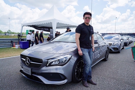 Mercedes-AMG Driving Experience กิจกรรมขับขี่ปลอดภัย โดย เบนซ์ ทีซีซี