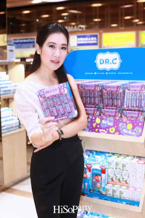 ด็อกเตอร์ซี เปิดตัวผลิตภัณฑ์ใหม่ ‘DR.C Mouth Spray Triphala Herbal’ ที่ คิง เพาเวอร์ รางน้ำ