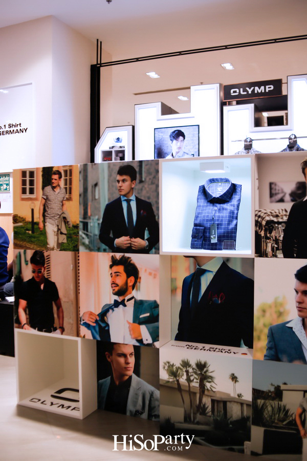 ‘OLYMP’ แบรนด์เชิ้ตอันดับ 1 จากประเทศเยอรมนี  ฉลองเปิดสาขาใหม่ที่ สยามพารากอน