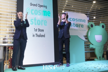 Celebrate 1st Branch of @cosme Store in Thailand