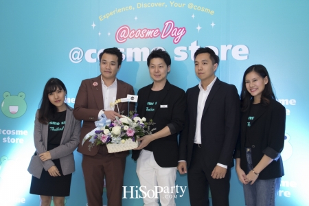 Celebrate 1st Branch of @cosme Store in Thailand