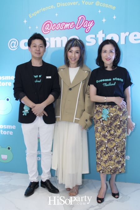 Celebrate 1st Branch of @cosme Store in Thailand