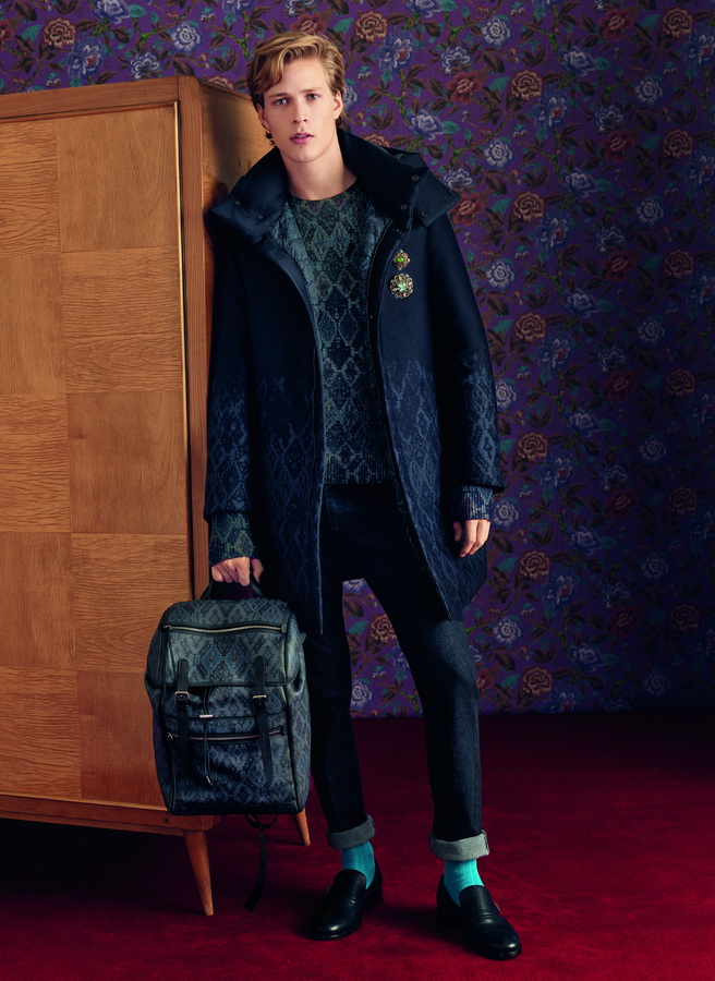 ETRO Menswear Collection Autumn Winter 2018/19 ‘Dandy Detour’