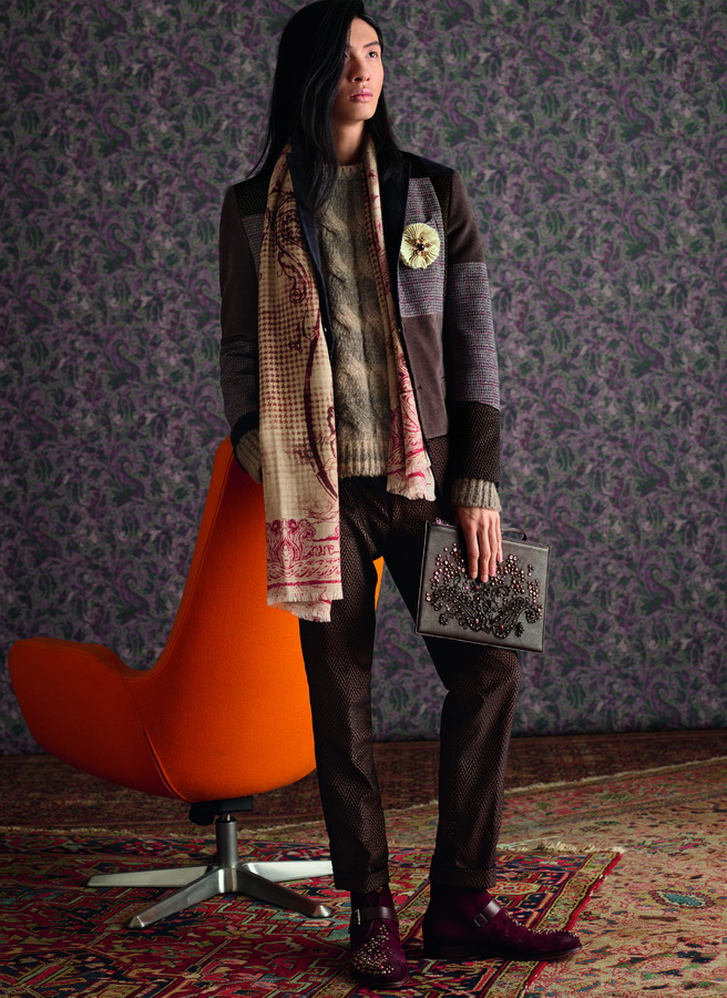 ETRO Menswear Collection Autumn Winter 2018/19 ‘Dandy Detour’
