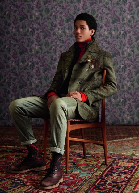 ETRO Menswear Collection Autumn Winter 2018/19 ‘Dandy Detour’