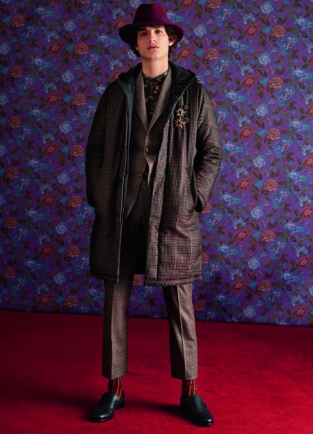 ETRO Menswear Collection Autumn Winter 2018/19 ‘Dandy Detour’