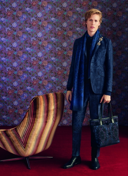 ETRO Menswear Collection Autumn Winter 2018/19 ‘Dandy Detour’