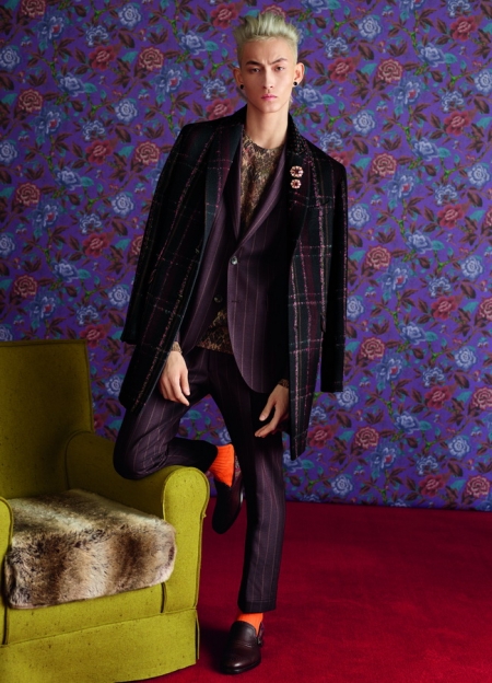 ETRO Menswear Collection Autumn Winter 2018/19 ‘Dandy Detour’