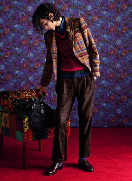 ETRO Menswear Collection Autumn Winter 2018/19 ‘Dandy Detour’