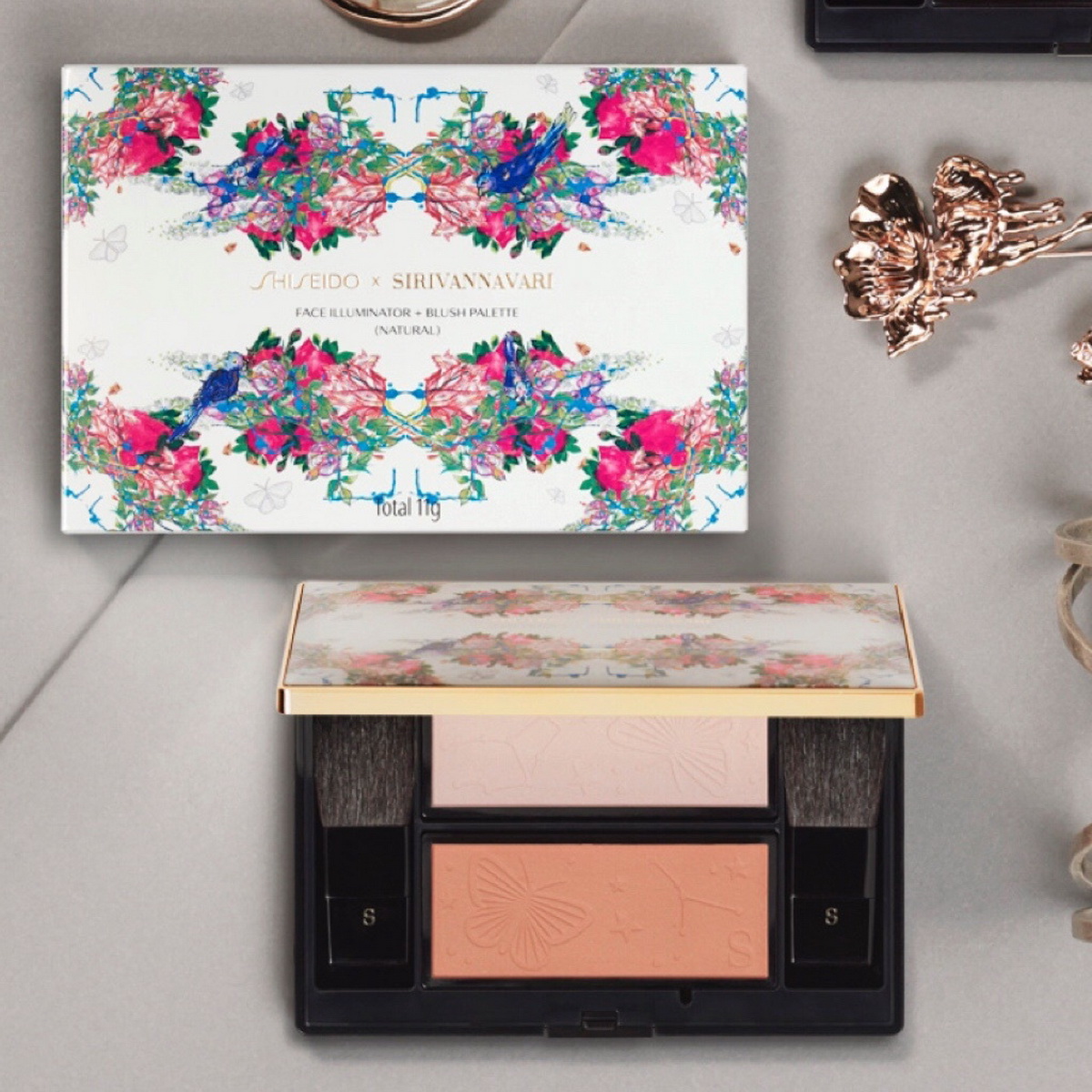 SHISEIDO X SIRIVANNAVARI Present Princess Hanayaka Collection