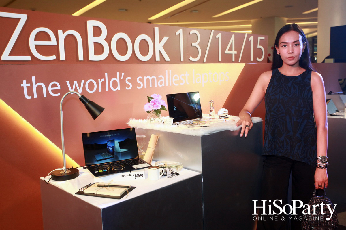งานเปิดตัว ‘ASUS Zenbook 13/14/15’ The World’s Smallest Laptops